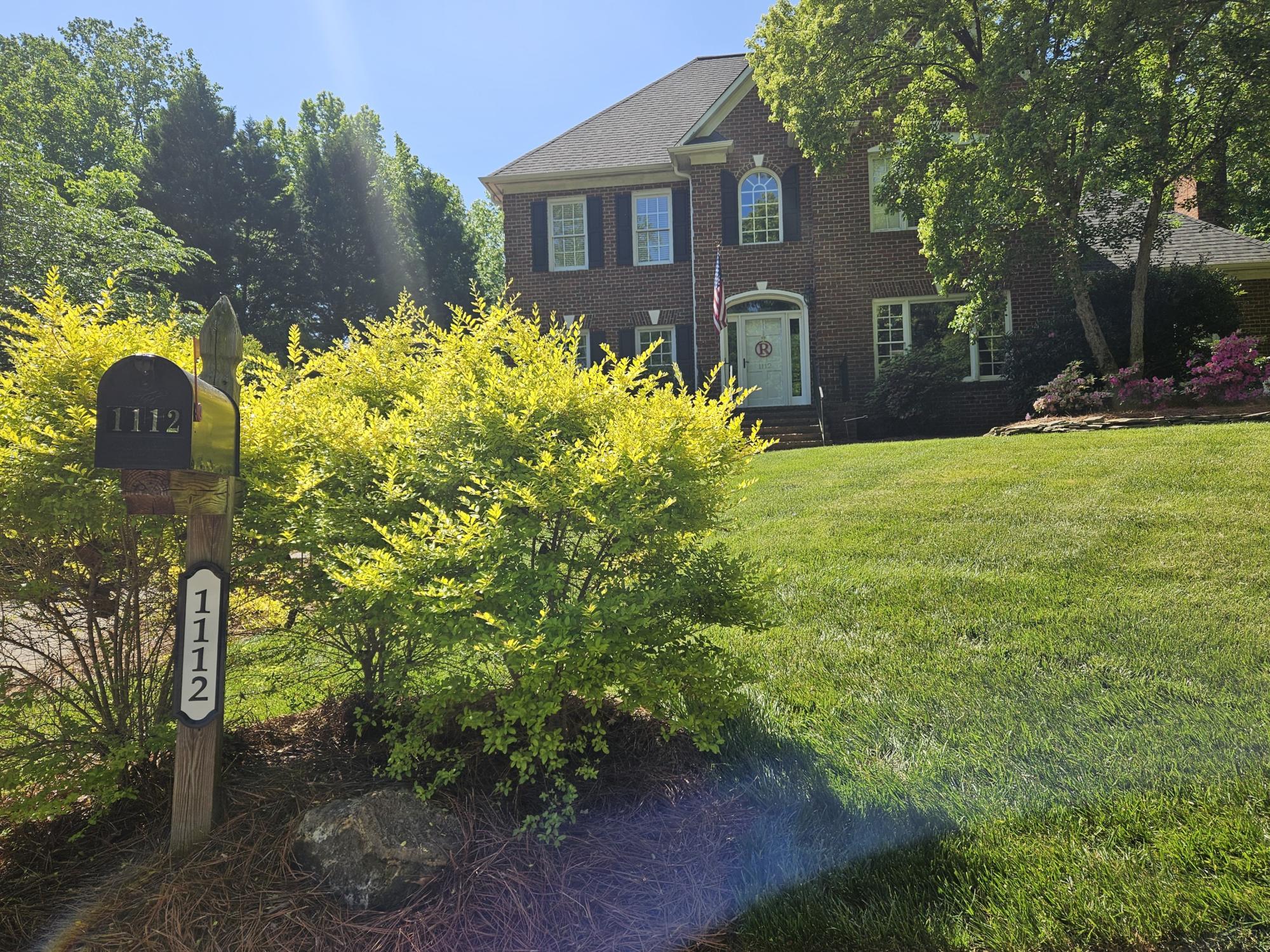 Fran And Mike Richardson Awarded Yard Of The Week Town Of Lewisville Nc 4508